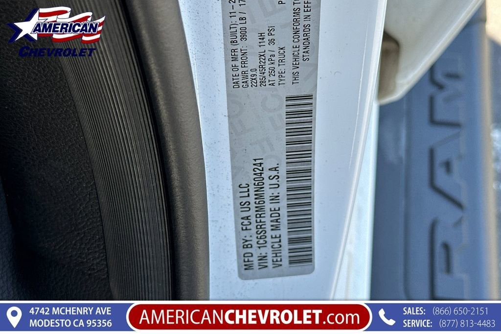 2021 RAM 1500 Laramie