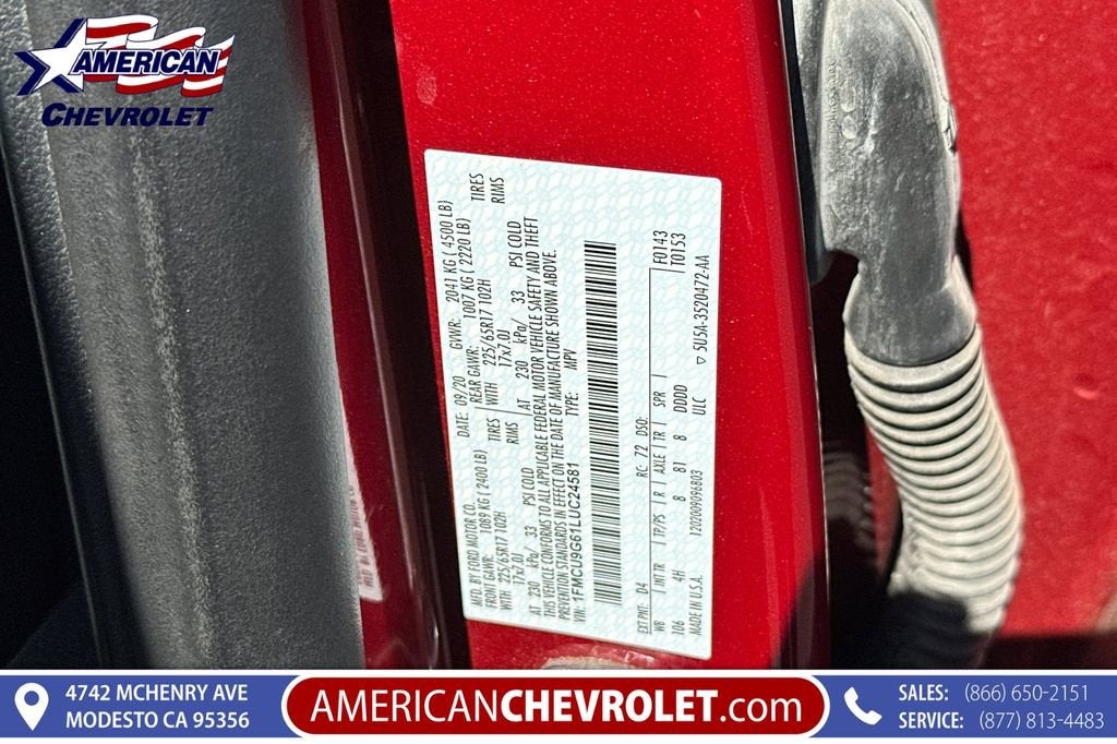 2020 Ford Escape SE