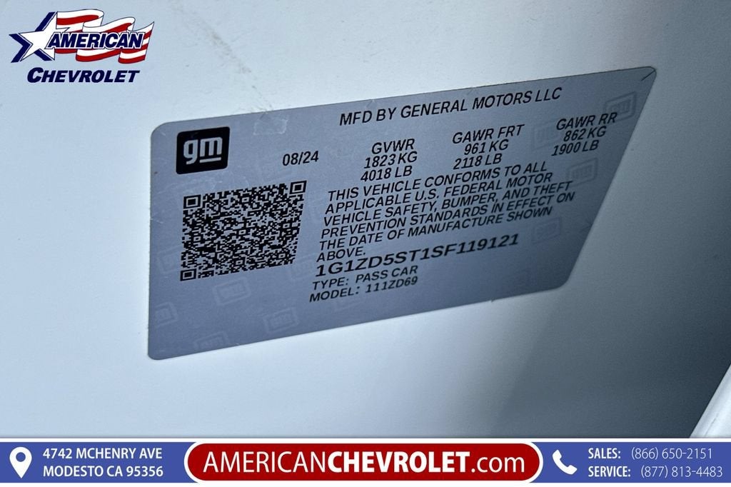 2025 Chevrolet Malibu 1LT