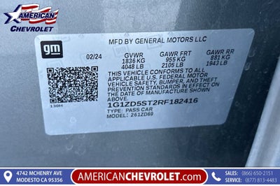2024 Chevrolet Malibu 1LT