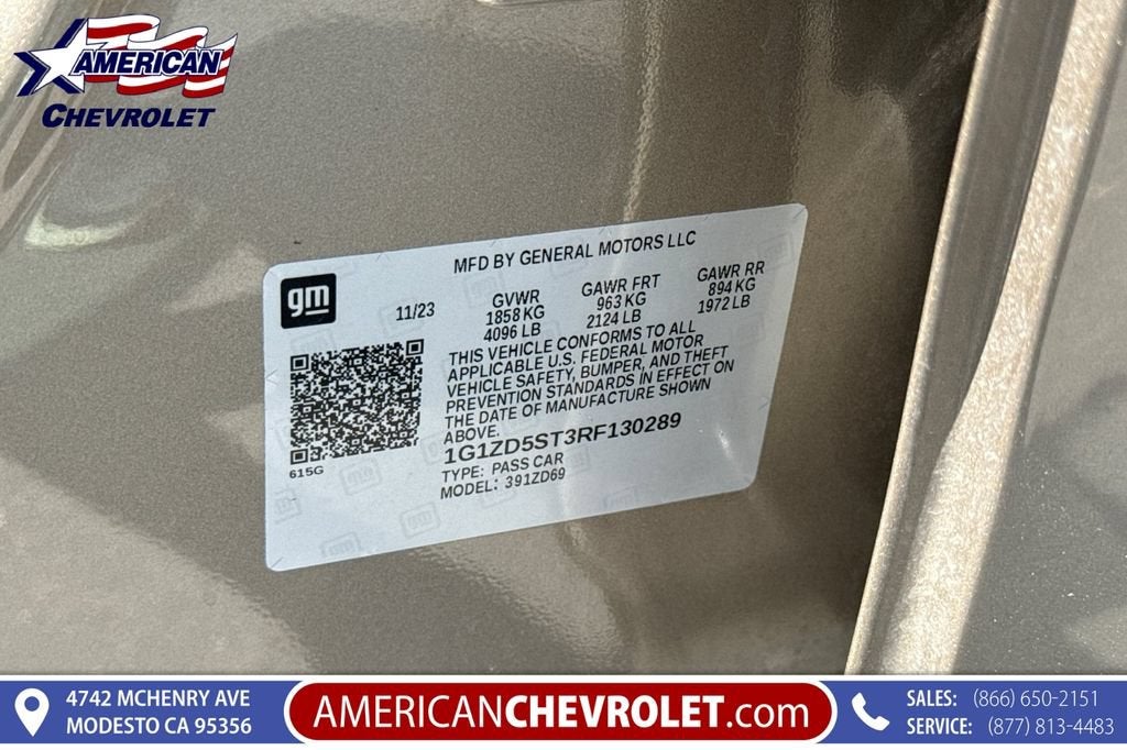 2024 Chevrolet Malibu 1LT