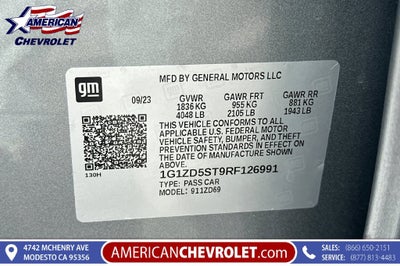 2024 Chevrolet Malibu 1LT