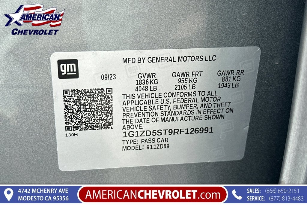2024 Chevrolet Malibu 1LT