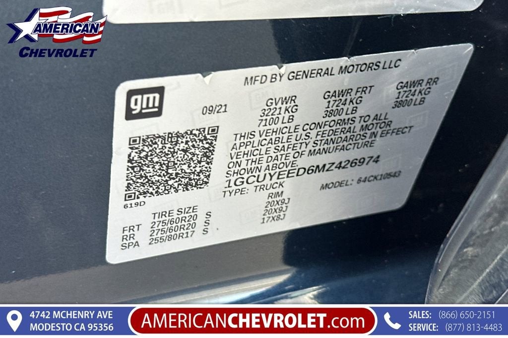 2021 Chevrolet Silverado 1500 RST