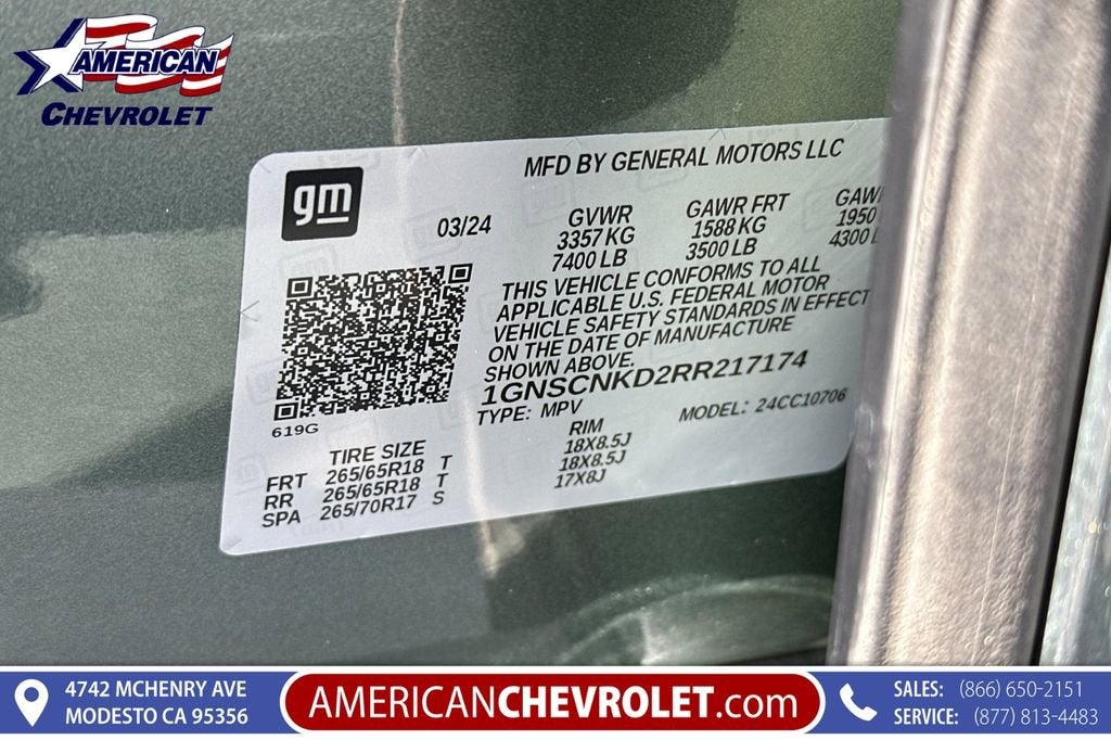 2024 Chevrolet Tahoe LT