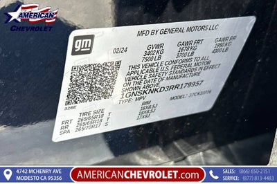 2024 Chevrolet Tahoe LT