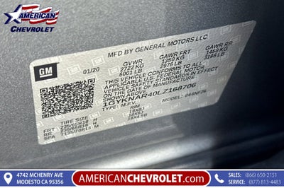 2020 Cadillac XT5 Luxury FWD