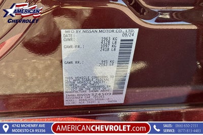 2025 Nissan Altima SV