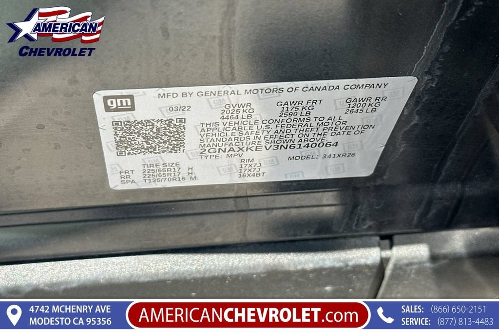 2022 Chevrolet Equinox LT