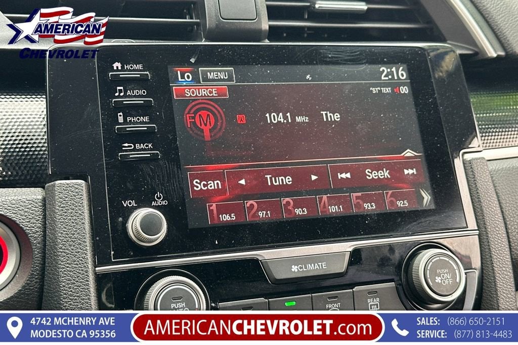 2019 Honda Civic Sedan Sport