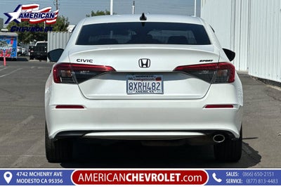 2022 Honda Civic Sedan Sport