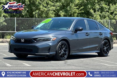 2025 Honda Civic Sedan Hybrid Sport