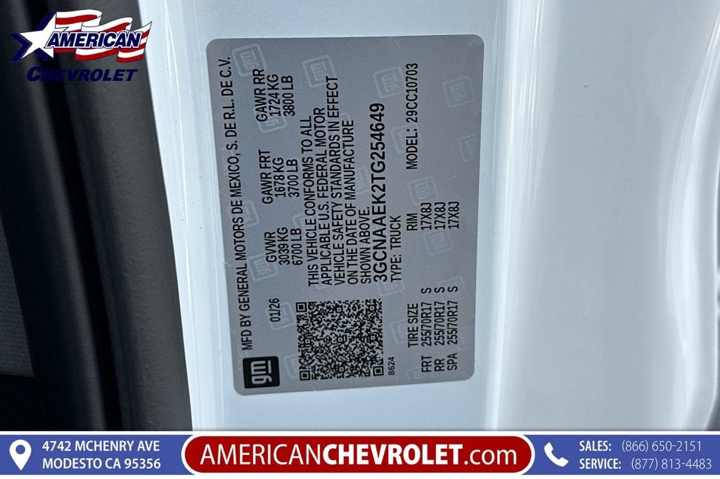 2026 Chevrolet Silverado 1500 WT