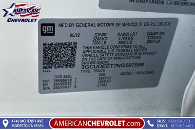 2022 Chevrolet Silverado 1500 RST