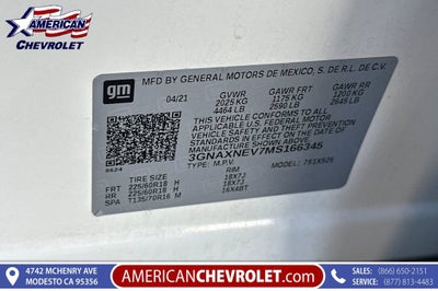 2021 Chevrolet Equinox Premier