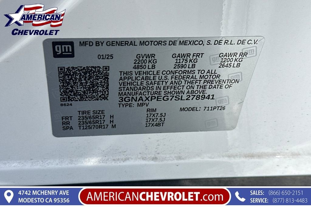 2025 Chevrolet Equinox LT