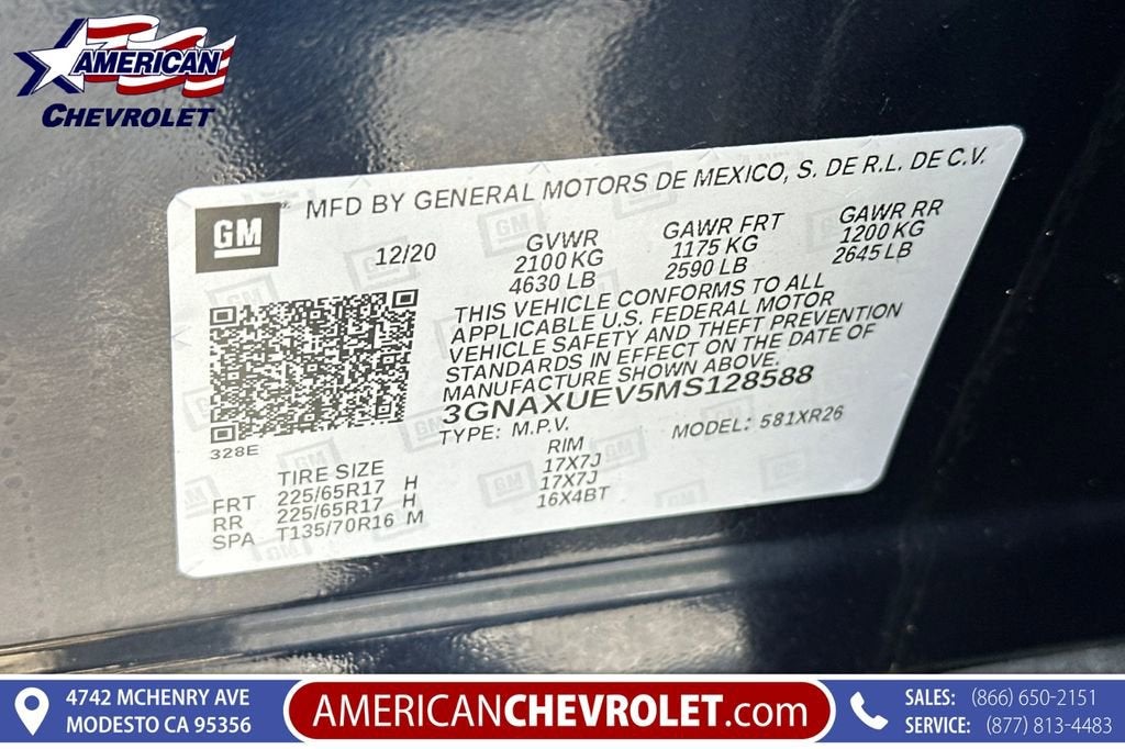 2021 Chevrolet Equinox LT