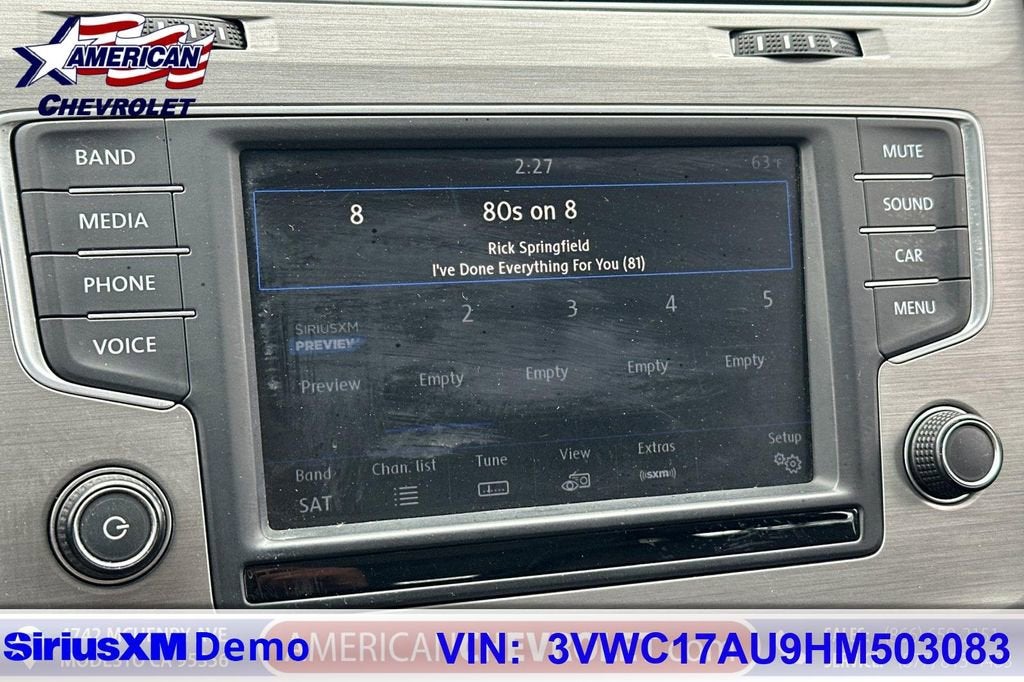 2017 Volkswagen Golf SportWagen S