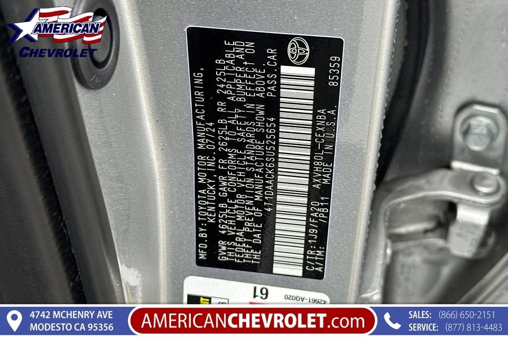 2025 Toyota Camry LE