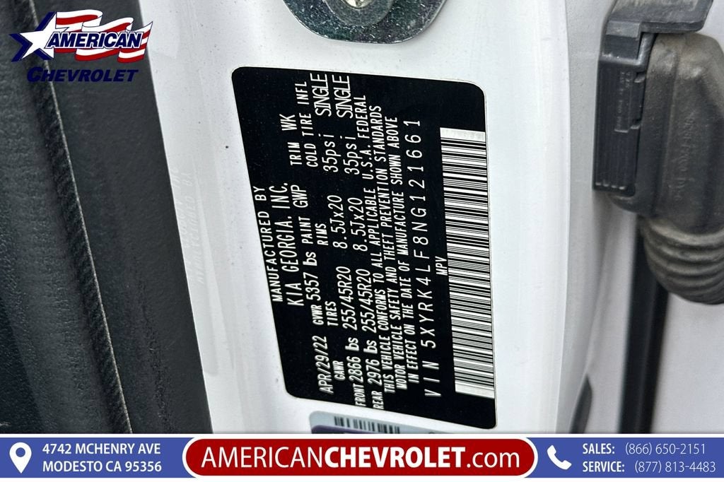 2022 Kia Sorento SX