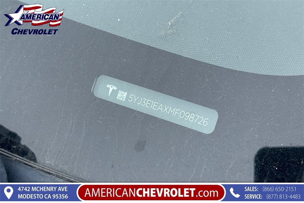 2021 Tesla Model 3 Standard Range Plus