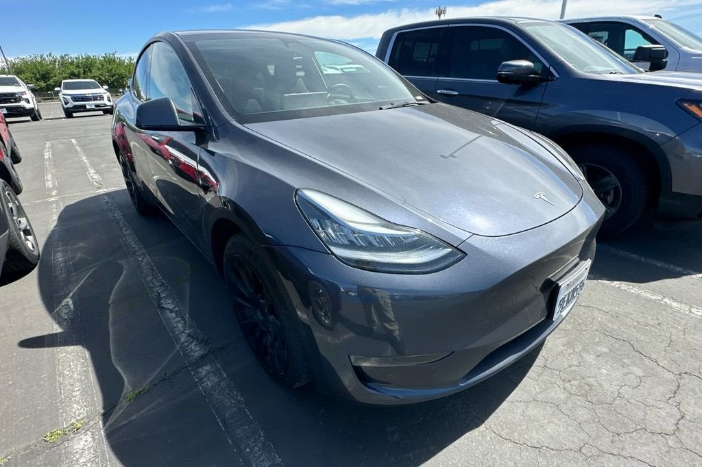 Used 2023 Tesla Model Y Long Range with VIN 7SAYGDEE4PA044444 for sale in Modesto, CA