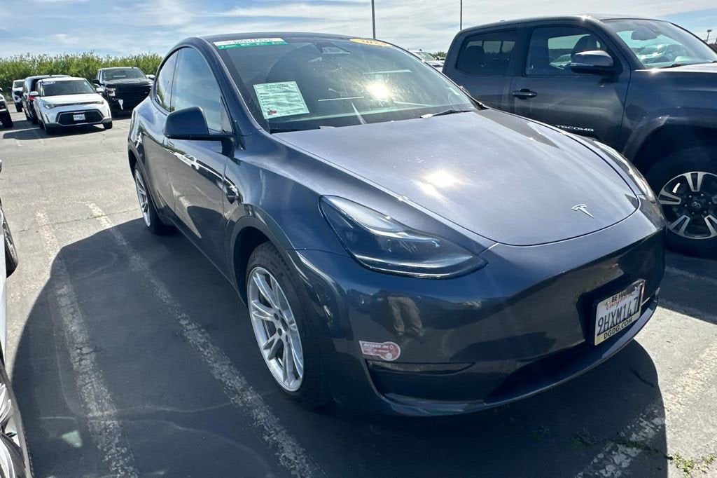 Used 2023 Tesla Model Y Long Range with VIN 7SAYGDEE5PF862817 for sale in Modesto, CA