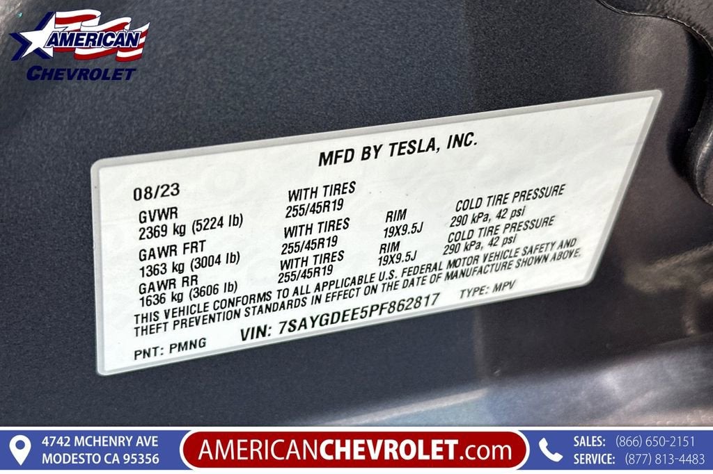 2023 Tesla Model Y Long Range