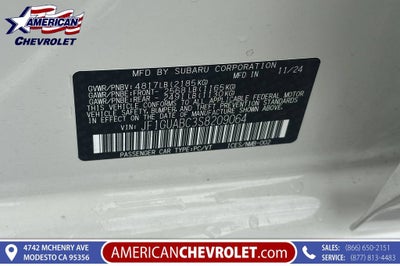 2025 Subaru Impreza Base