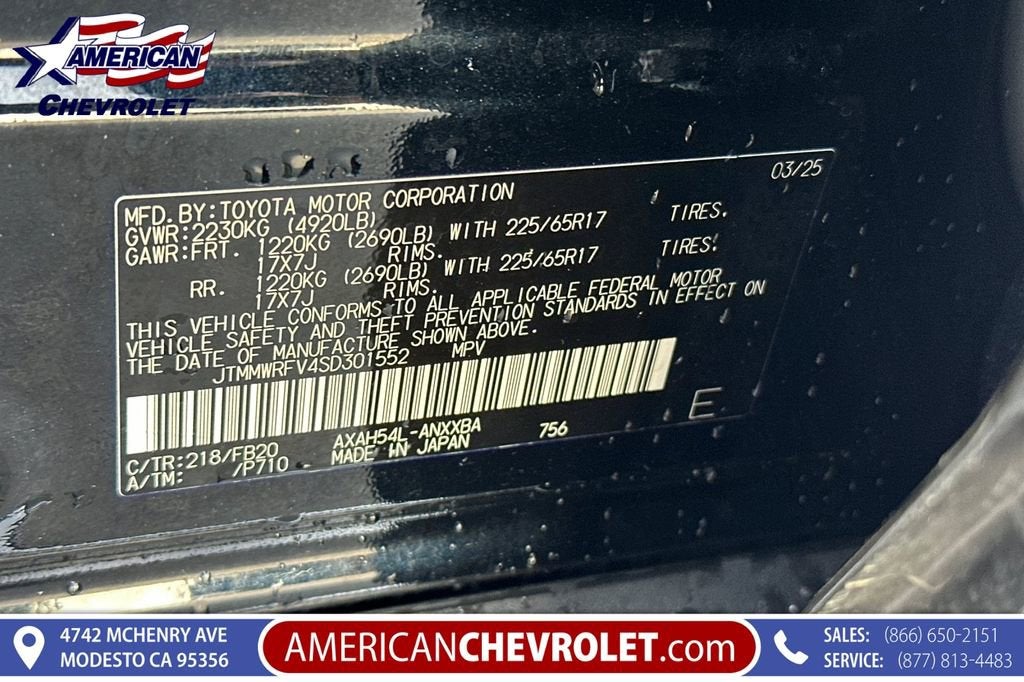 2025 Toyota RAV4 Hybrid LE