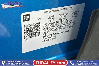 2022 Chevrolet Bolt EUV LT