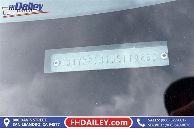 1988 Chevrolet Corvette Base