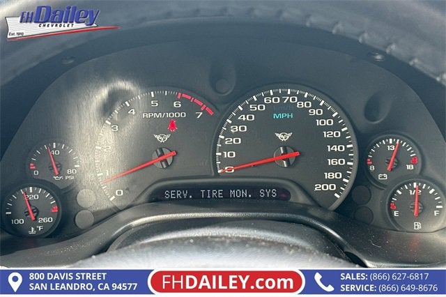 1998 Chevrolet Corvette 2DR CONV