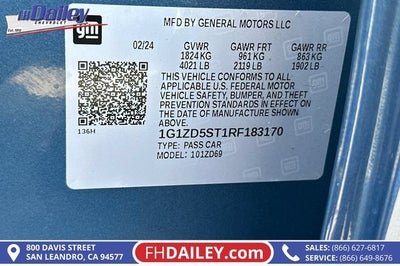 2024 Chevrolet Malibu 1LT