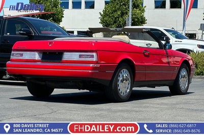 1993 Cadillac Allante' 2DR COUPE CONV