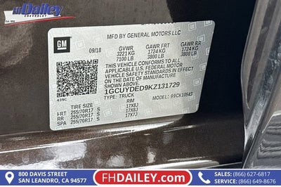 2019 Chevrolet Silverado 1500 LT