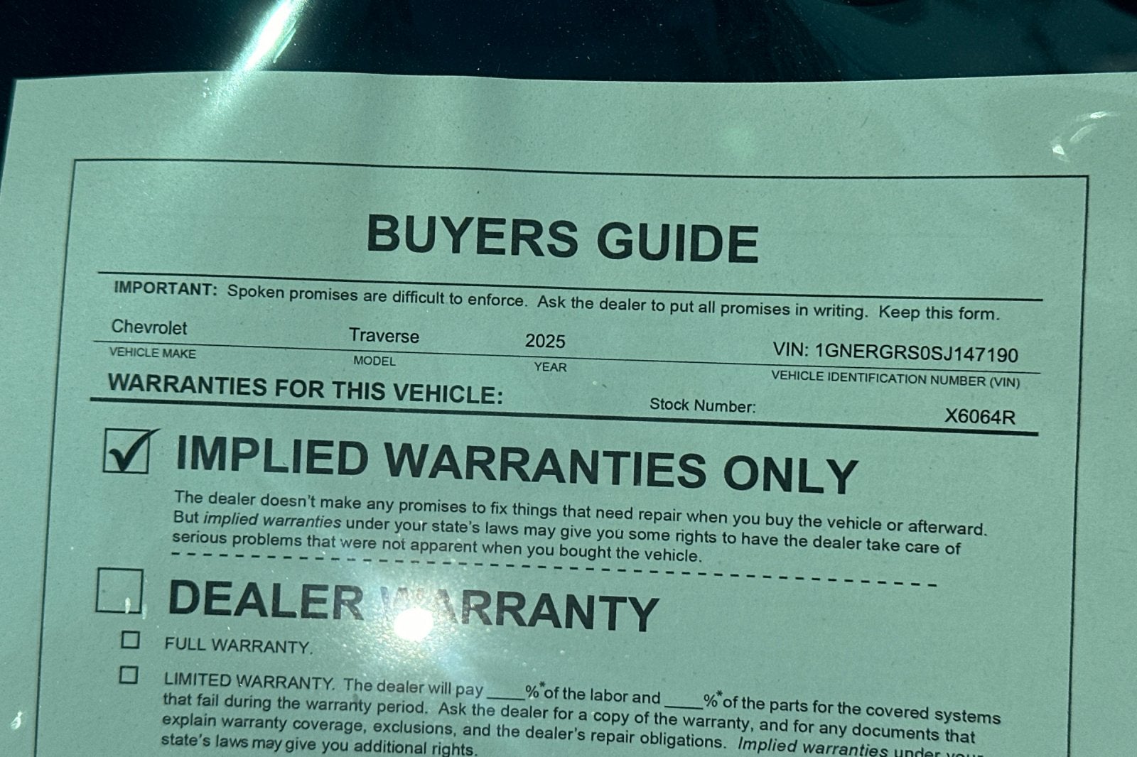 2025 Chevrolet Traverse LT