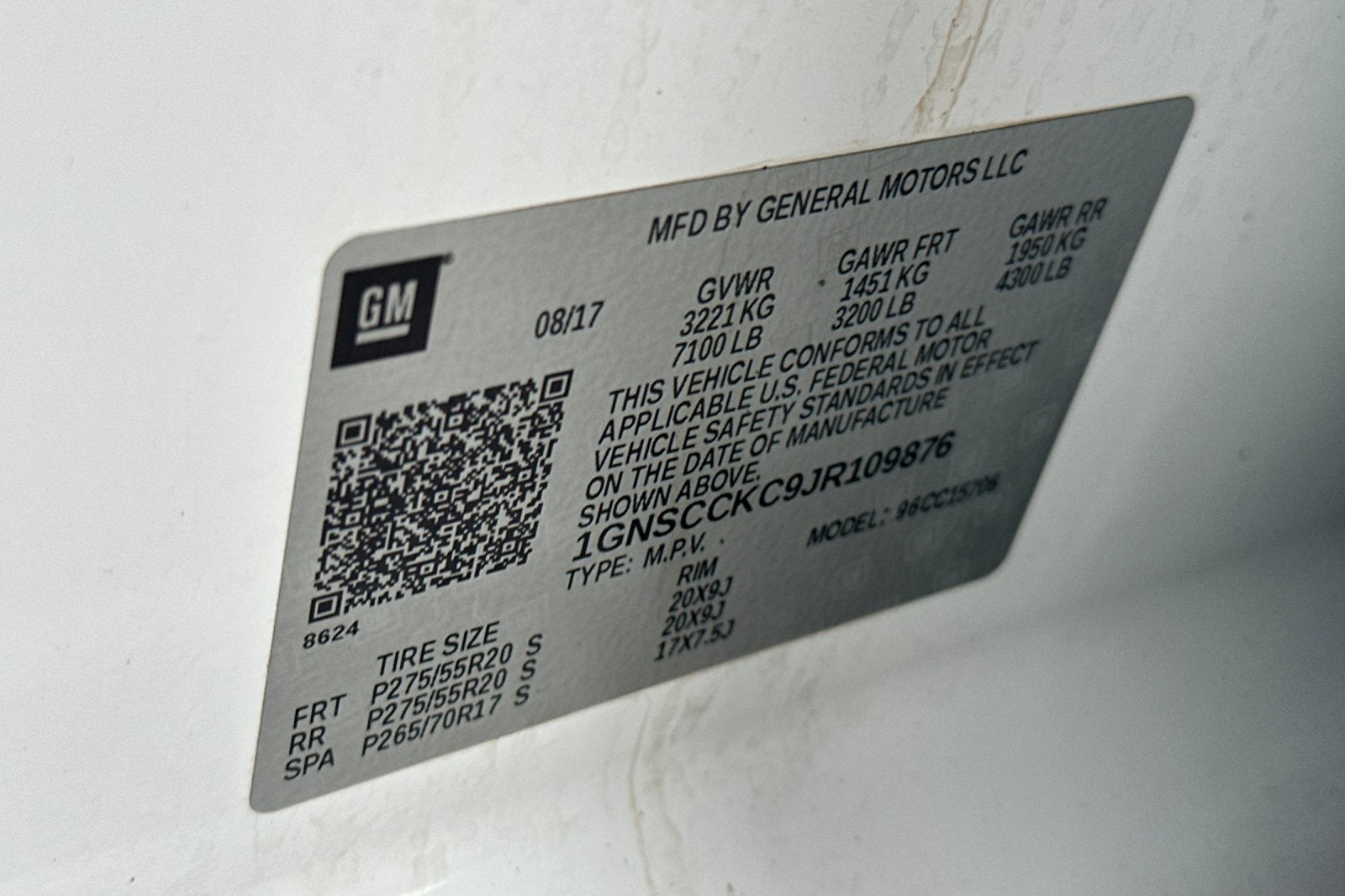 2018 Chevrolet Tahoe Premier