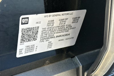 2022 Chevrolet Tahoe RST