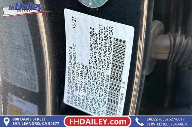 2024 Honda Accord Sedan EX