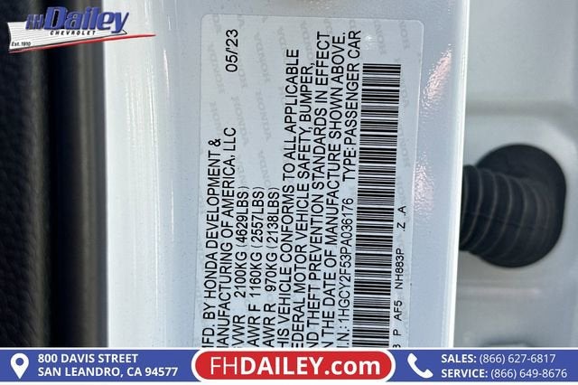 2023 Honda Accord Hybrid Sport