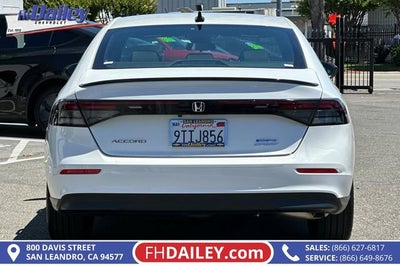 2023 Honda Accord Hybrid Sport