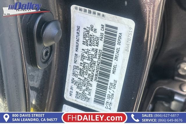 2010 Toyota Corolla Base