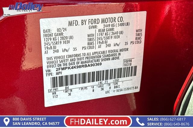 2024 Ford Edge Titanium