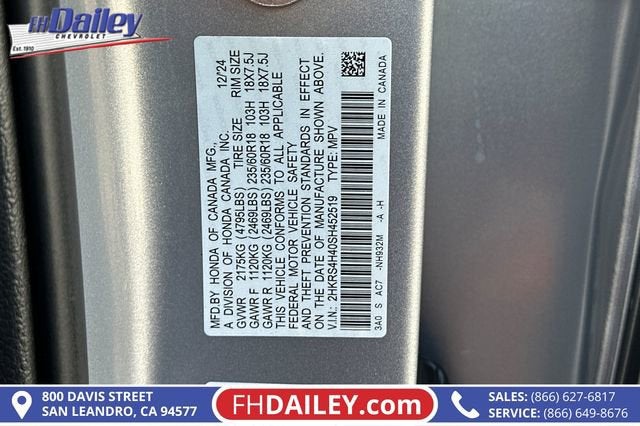 2025 Honda CR-V EX