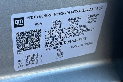 2024 Chevrolet Silverado 1500 Custom