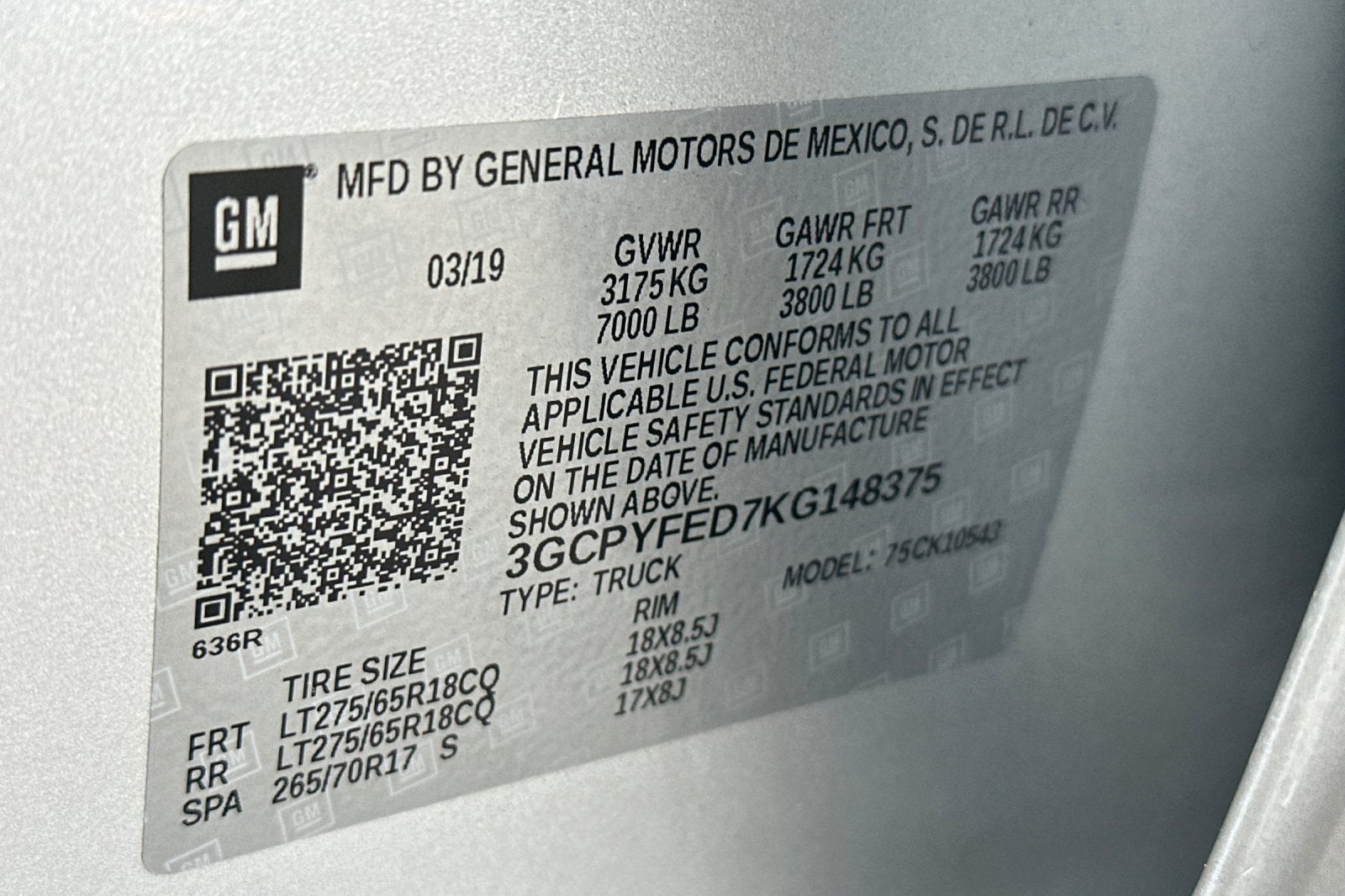 2019 Chevrolet Silverado 1500 LT Trail Boss