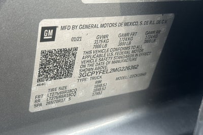 2021 Chevrolet Silverado 1500 LT Trail Boss