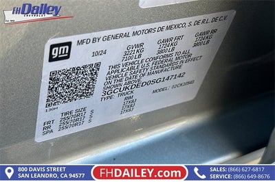 2025 Chevrolet Silverado 1500 LT