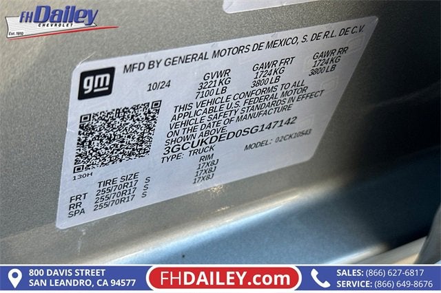 2025 Chevrolet Silverado 1500 LT